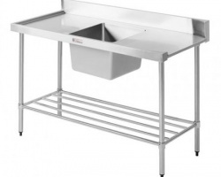 dishwasher inlet bench