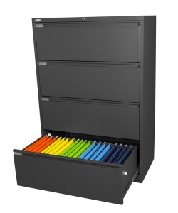 steelco_4_drawer_lateral_filing_cabinet_open