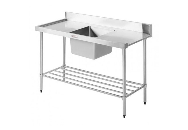 dishwasher inlet bench